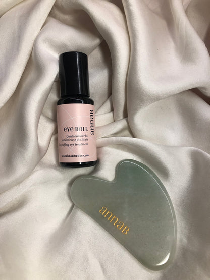 CHRISTMAS SCULPTURE EYE ROLL + GUA SHA JADE