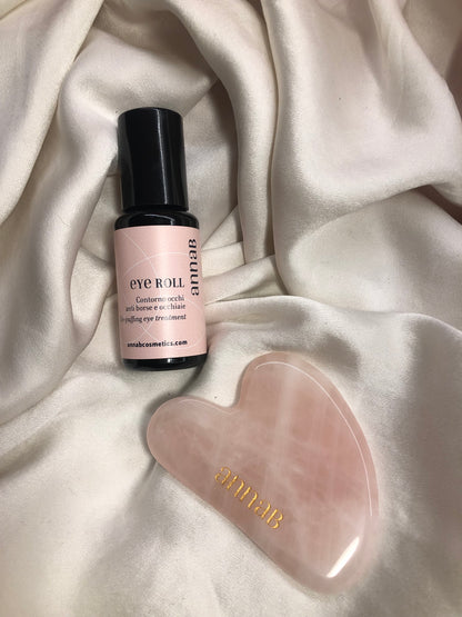 CHRISTMAS SCULPTURE EYE ROLL + GUA SHA QUARZE