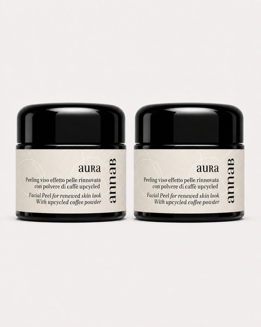 DUO AURA - Peeling viso effetto pelle rinnovata 30ml + 30ml