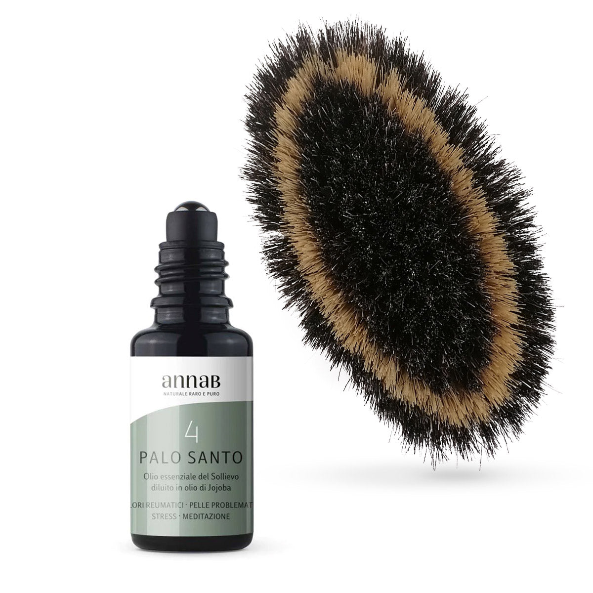 UP Dry Brush + PALO SANTO - OLIO ESSENZIALE DEL SOLLIEVO – AnnaB Cosmetics