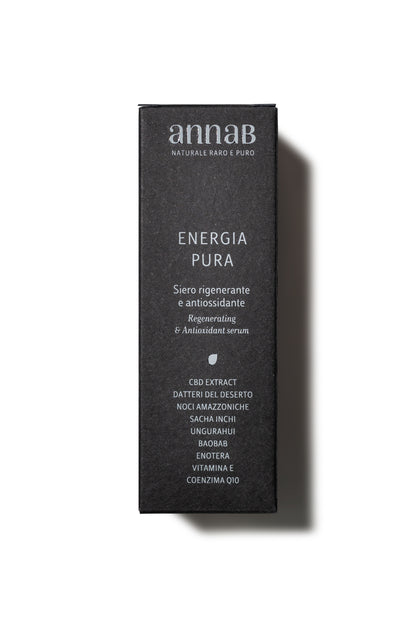ENERGIA PURA - SIERO RIGENERANTE ANTIOSSIDANTE