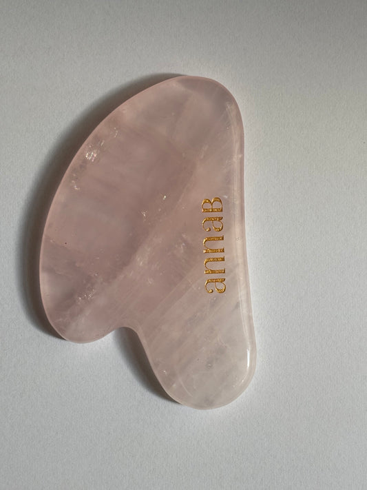 GUA SHA - QUARZO ROSA