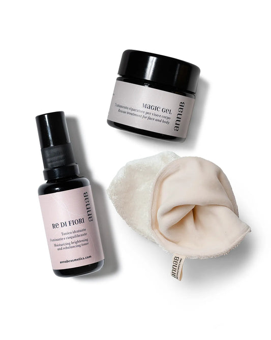 KIT MINI MAGIC GEL + MINI RE DI FIORI + PANNO DOUBLE