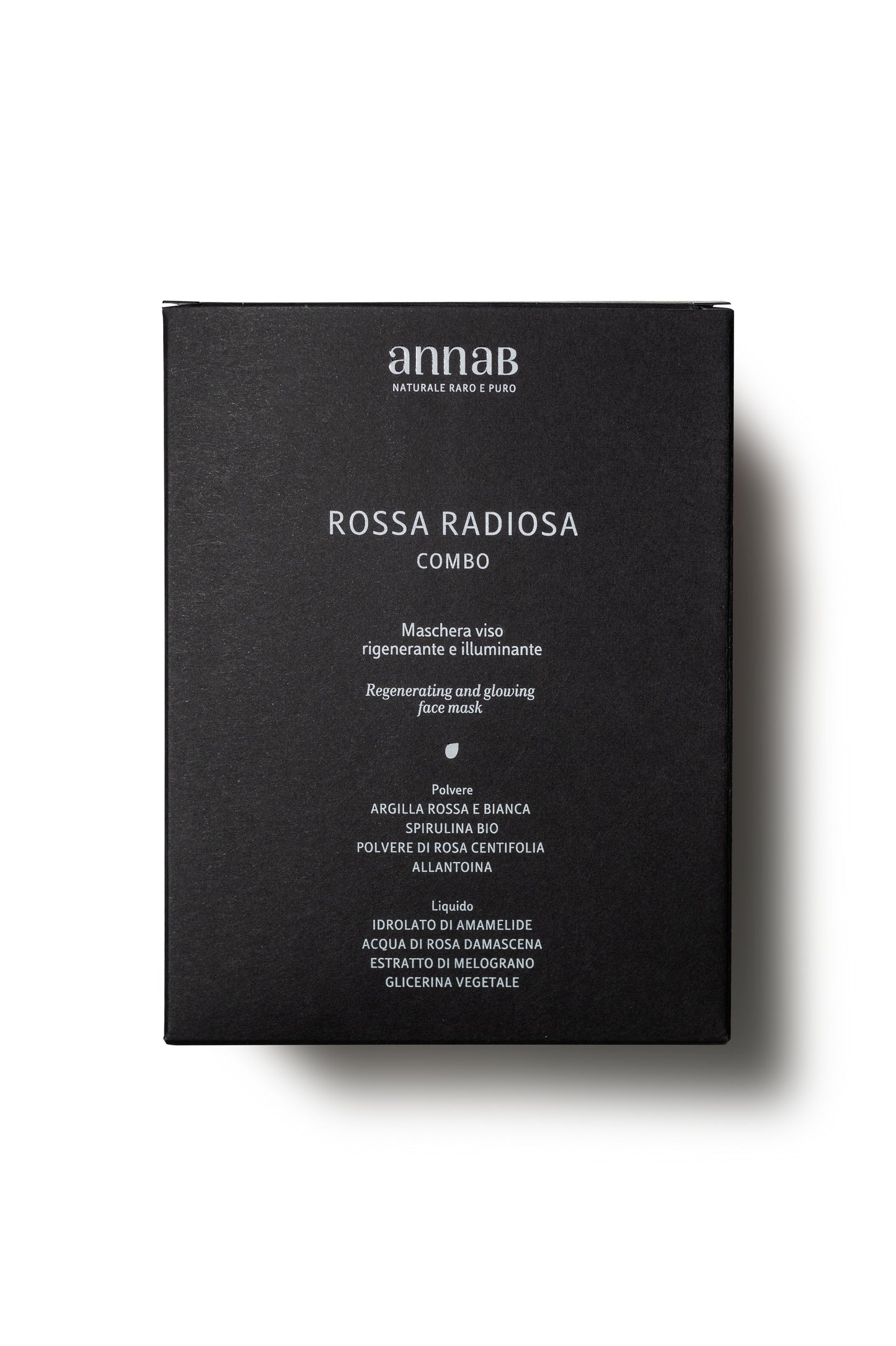 ROSSA RADIOSA - MASCHERA VISO RIGENERANTE E ILLUMINANTE
